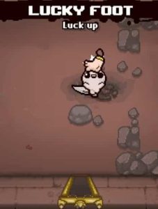 The Binding of Isaac, platformer, Isaac, lucky foot