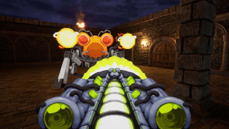 Doom style FPS in Frog Legs