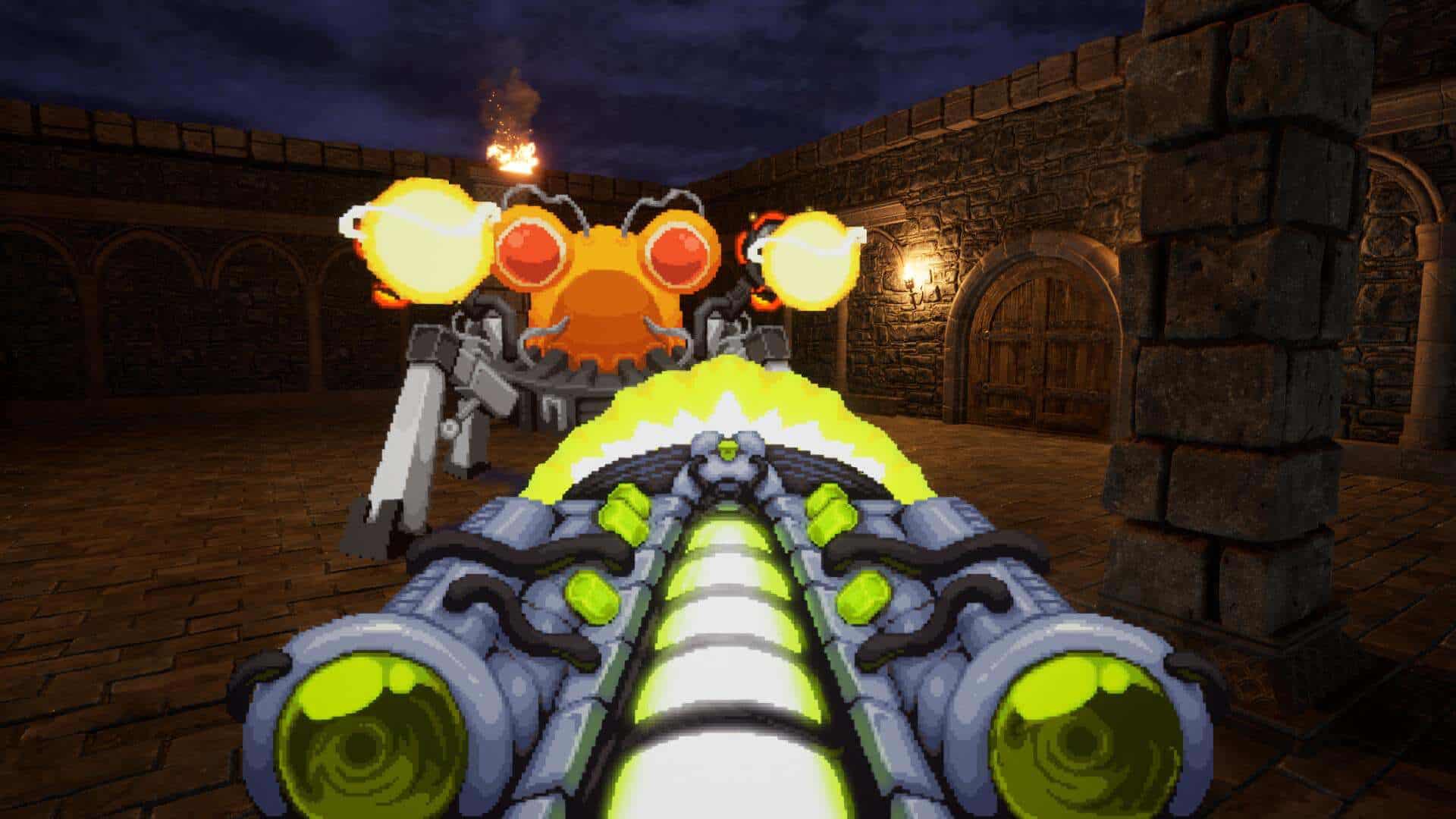 Doom style FPS in Frog Legs