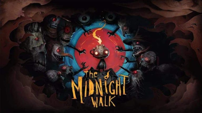 The Midnight Walk title screen