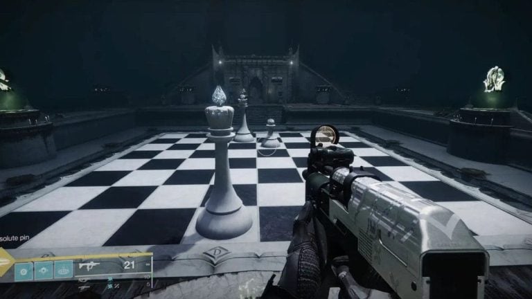 Destiny 2 chess puzzle