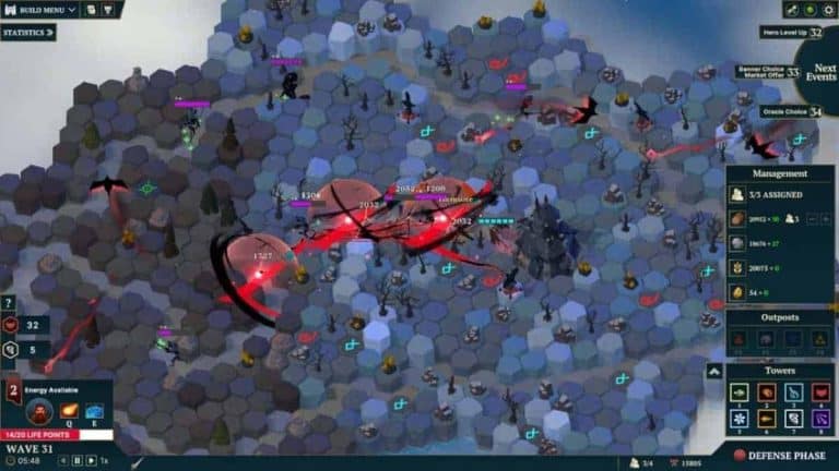 Nordfold, a unique roguelite tower defense game