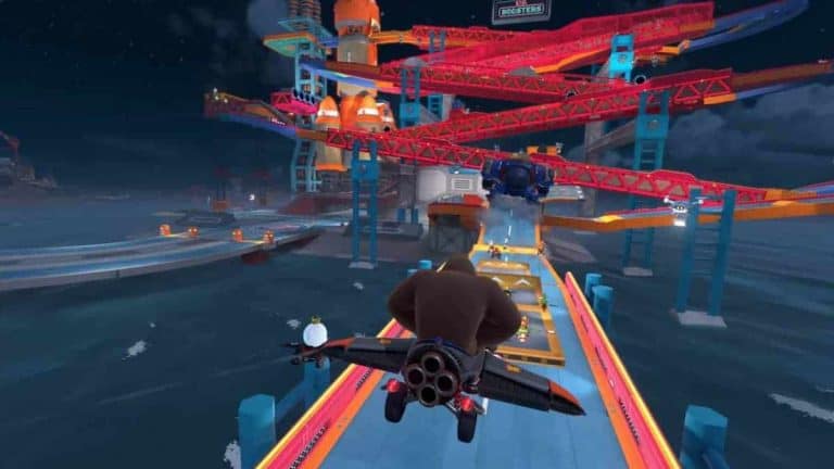 Mario Kart World DK Spaceport