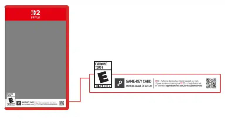 Nintendo Switch 2 Game Key Cards