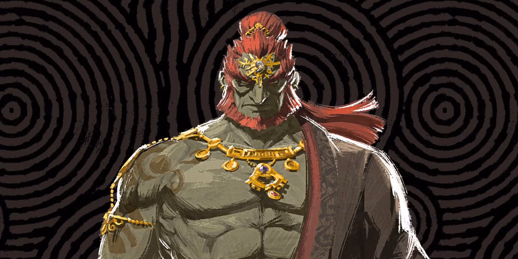 Artwork of Ganondorf from Tears of the Kingdom. Courtesy of Nintendo.