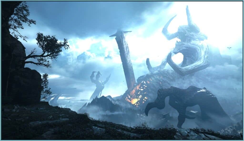 The Abyssal Forest in Doom: The Dark Ages.