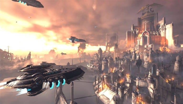 Holy City of Aratum from Doom: The Dark Ages