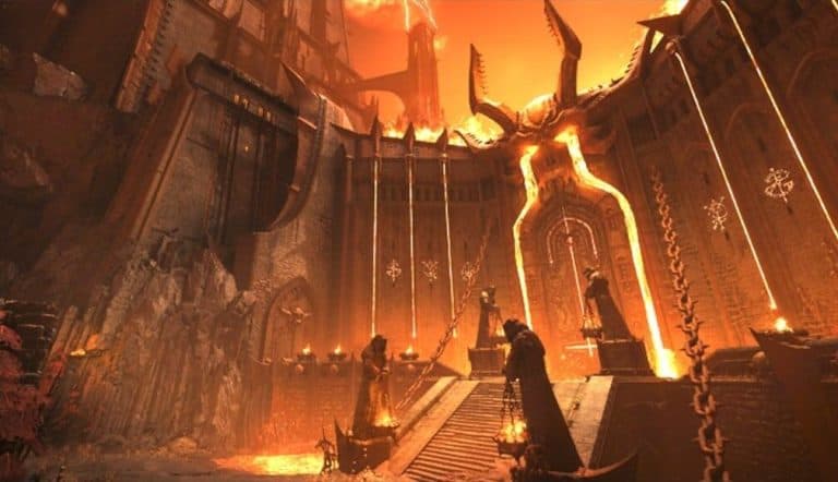 The Forsaken Plains level in Doom: The Dark Ages.