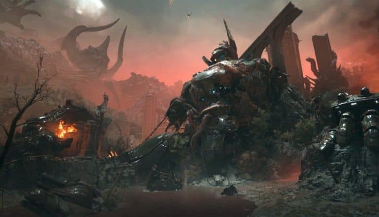 Resurrection mission in Doom: The Dark Ages.