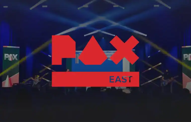 Image of PAX EAST, featuring popular games, upcoming indie games, and many other forms of games.