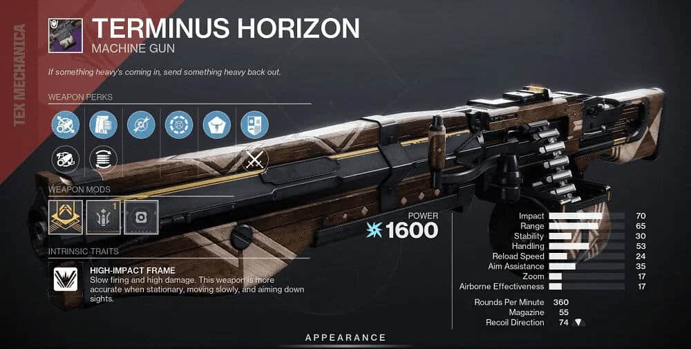 Destiny 2 Terminus Horizon