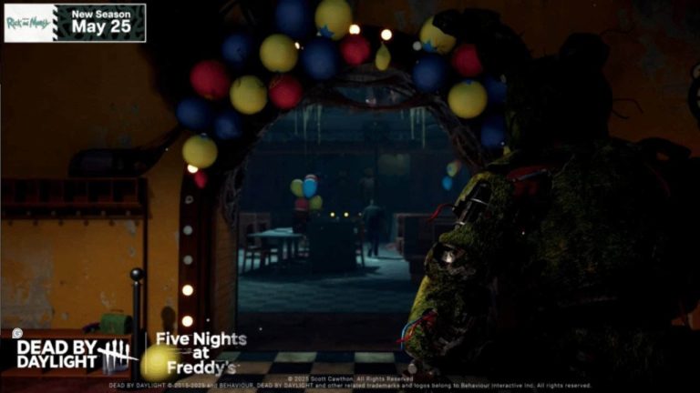 Dead By Daylight x FNAF collab