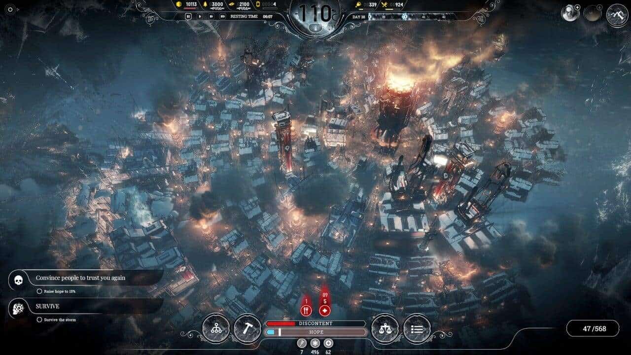 frostpunk city