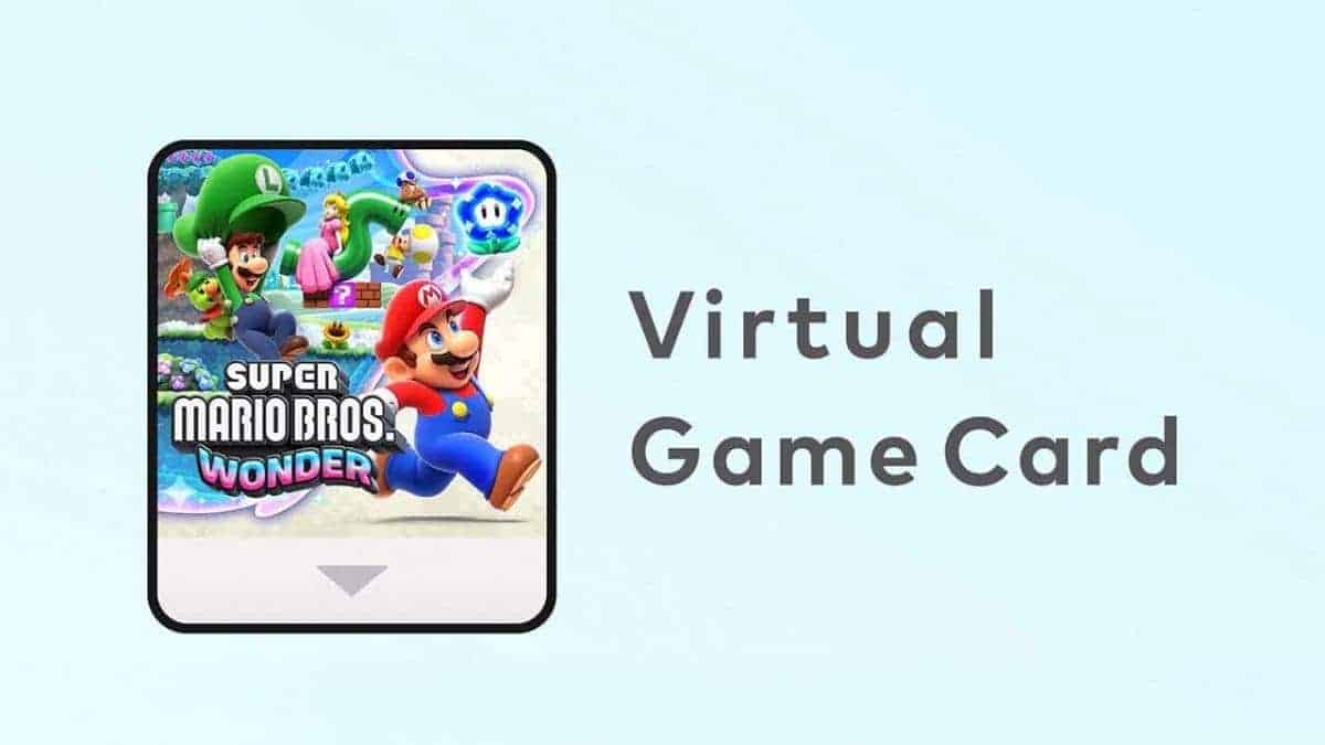 Nintendo Switch Virtual Game Cards