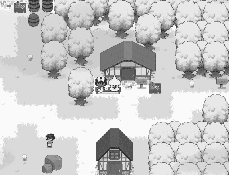 Promotional screenshot of In Stars and Time, by indie dev insertdisc5