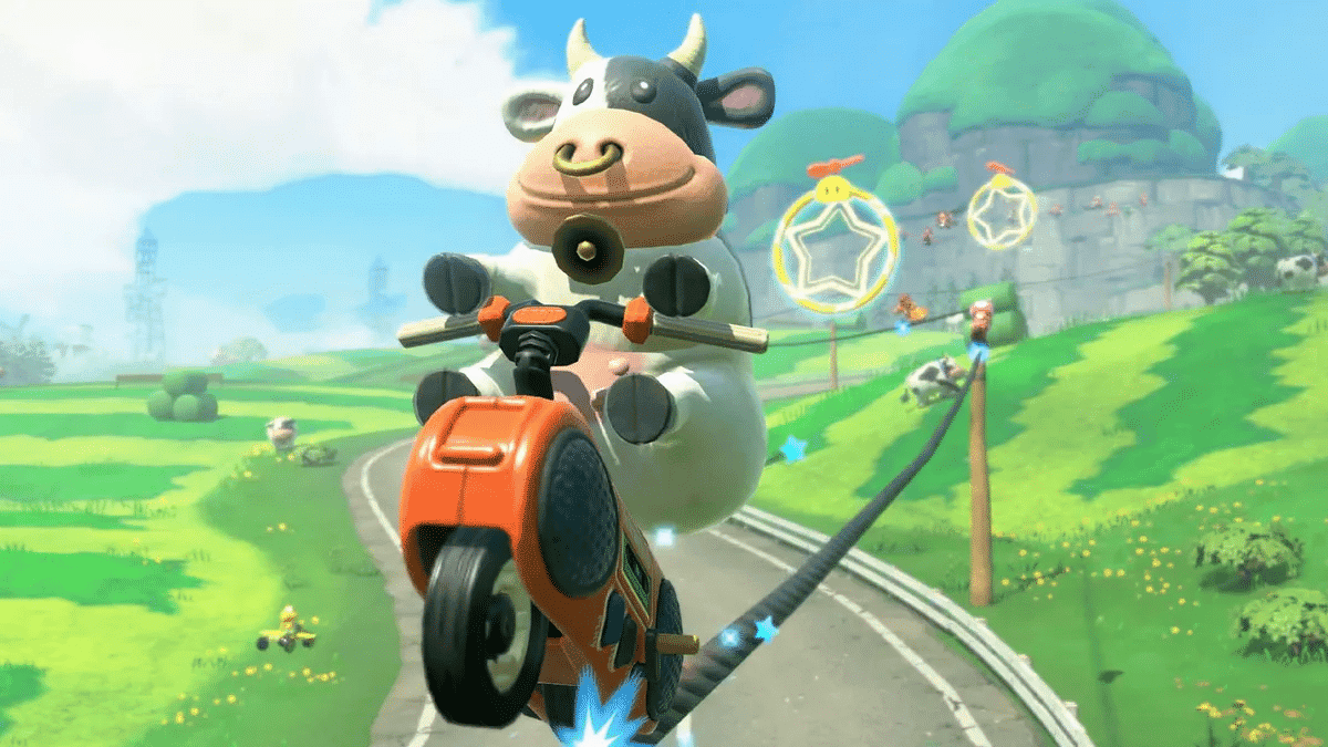 Mario Kart World Cow