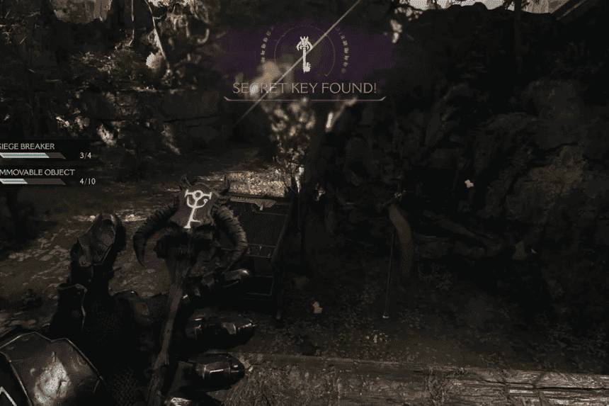 Siege Part 1 purple key from Doom: The Dark Ages.