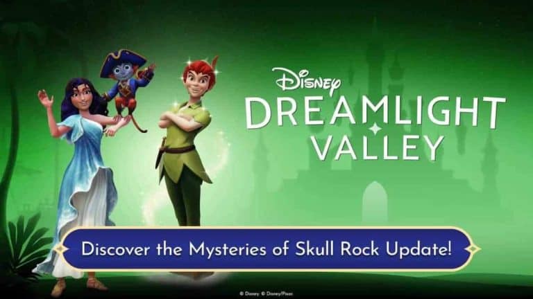 DIsney Dreamlight Valley Mysteries of Skull Rock update promo image courtesy of Disney Dreamlight Valley on Twitter