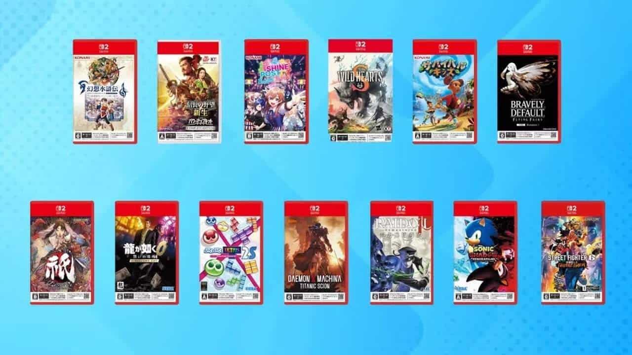 Switch 2 third party games
