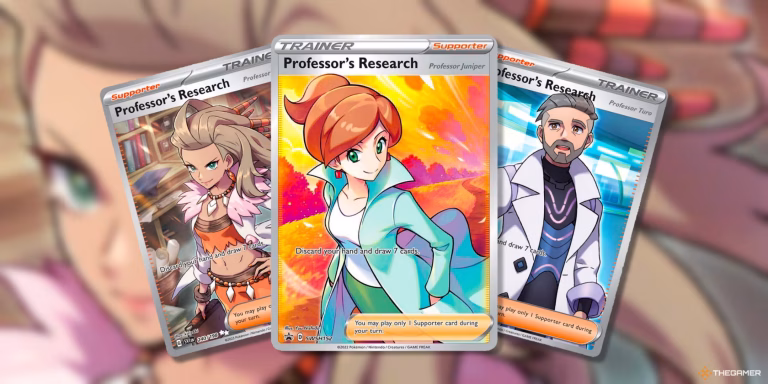 Pokemon TCG Pocket Professor's Research Card