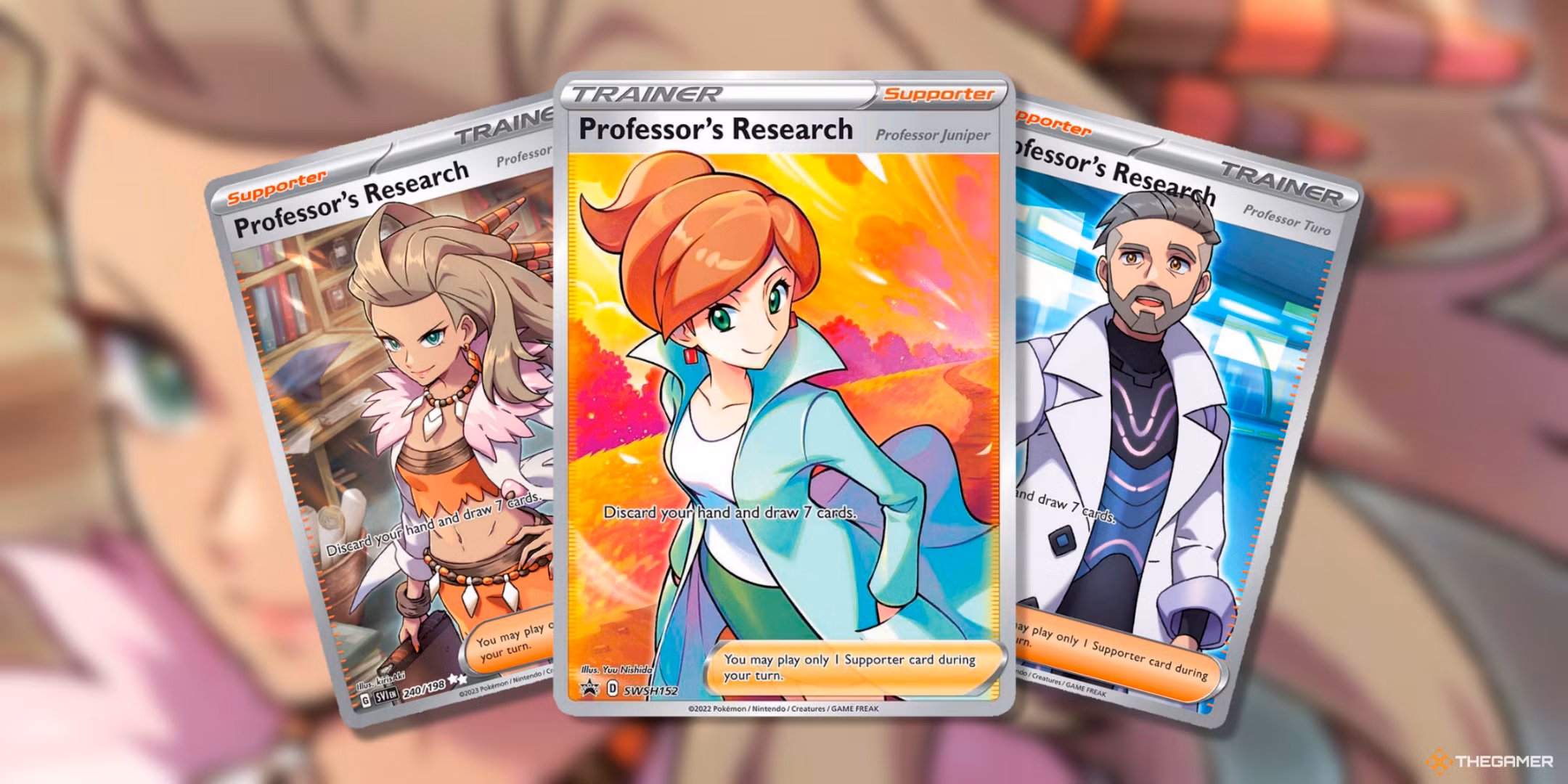 Pokemon TCG Professor's Research Card