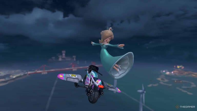 Mario Kart World Rosalina Flying/Super Mario Galaxy