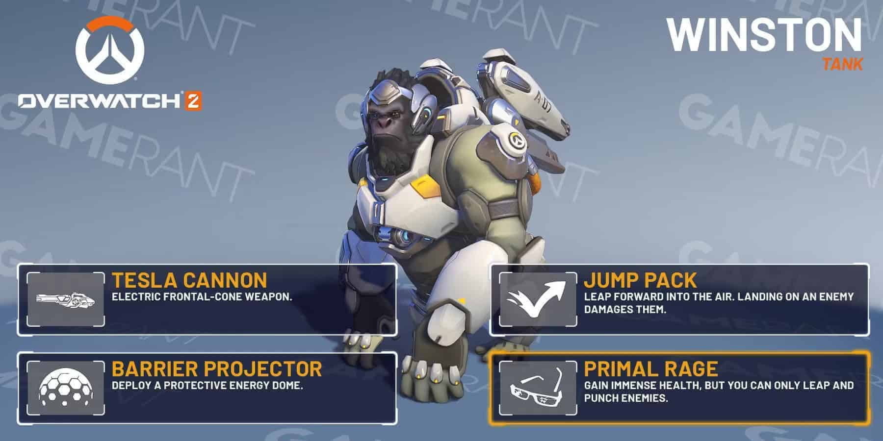 Overwatch 2 Staium Winston 