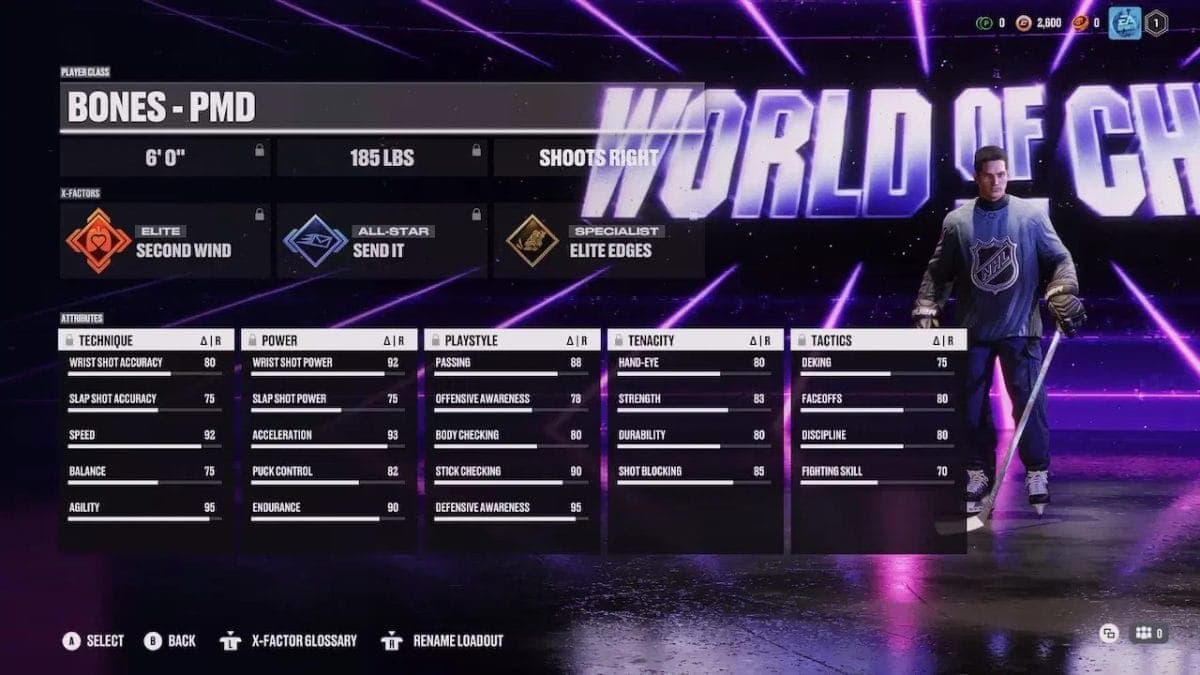 NHL 26 World of Chel gets major update