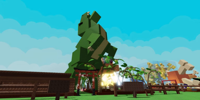 A group of colorful, cartoon-style animal pets from the game Grow a Garden, each with unique designs and personalities, standing together in a vibrant outdoor setting. Image credit: GameRant