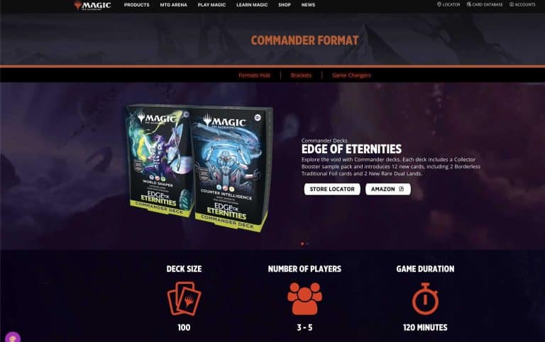 magic the gathering commander