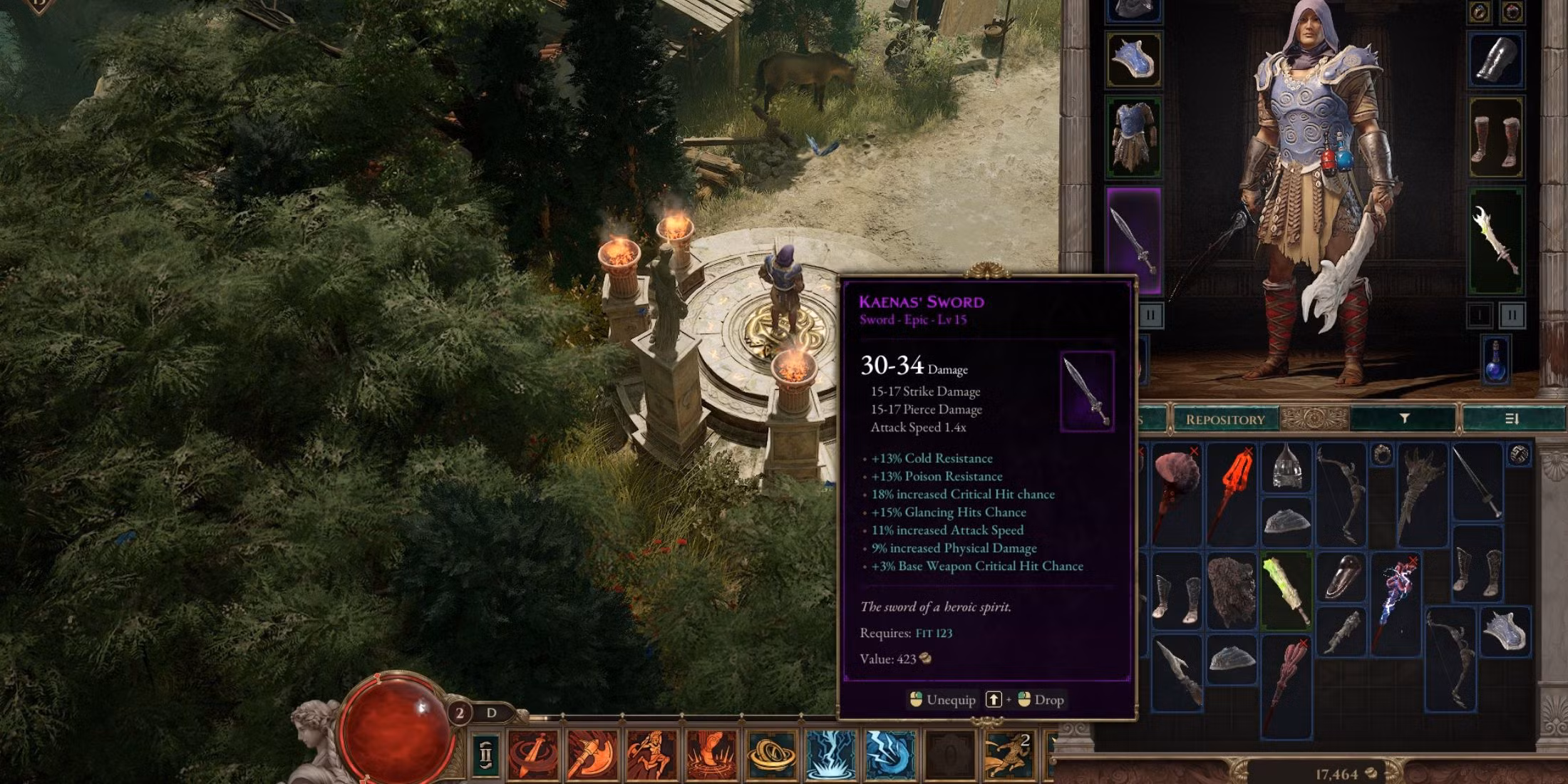 What Are Unique Items In Titan Quest II?