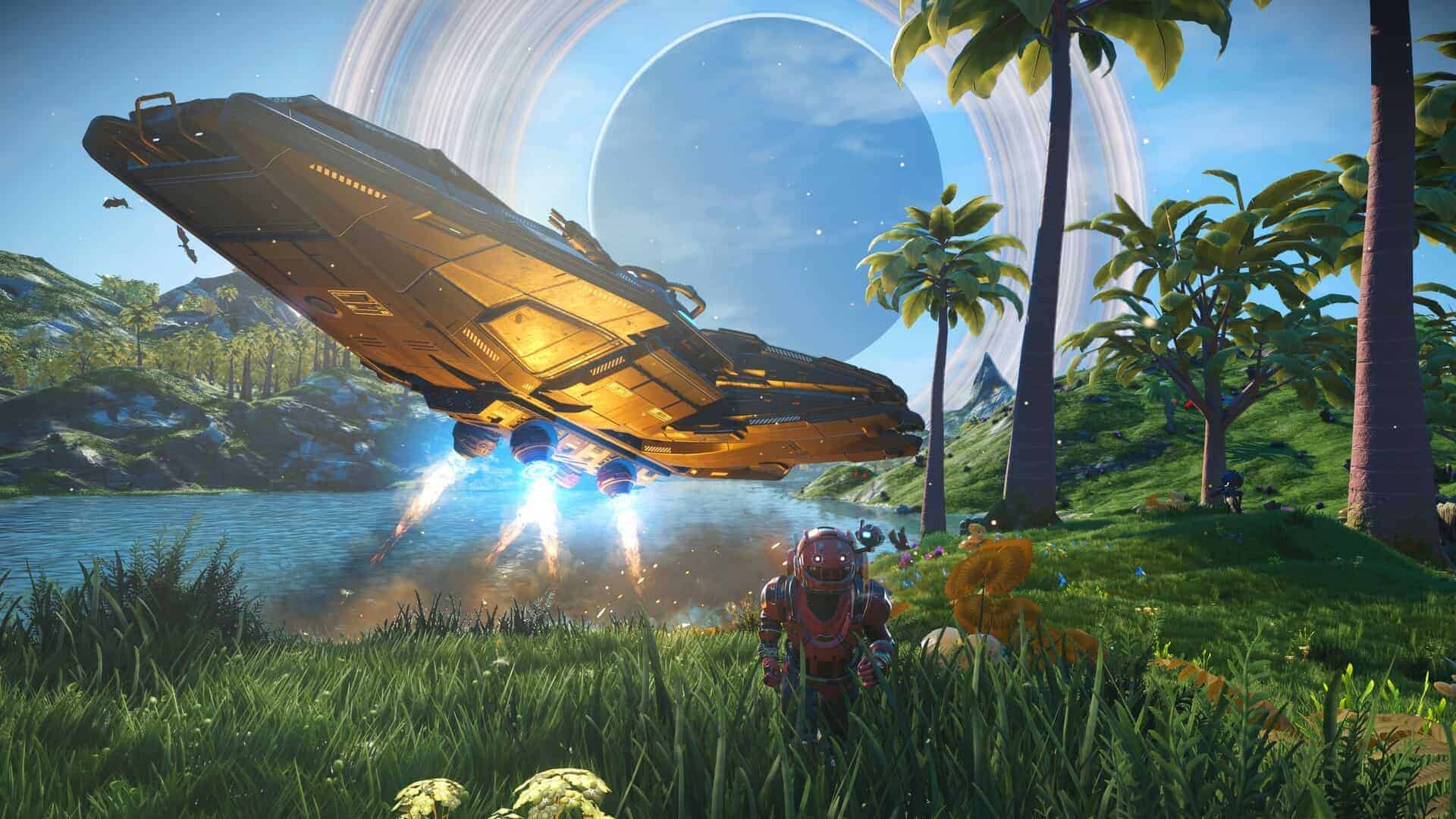 No Man's Sky spaceship customization