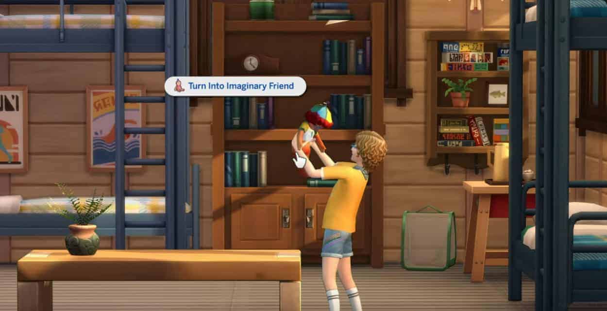 Screenshot from The Sims 4 Adventure Awaits announcement trailer courtesy of EA Games