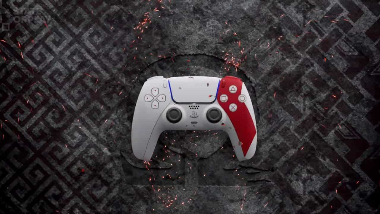 God of War 20th Anniversary Limited Edition Controller
