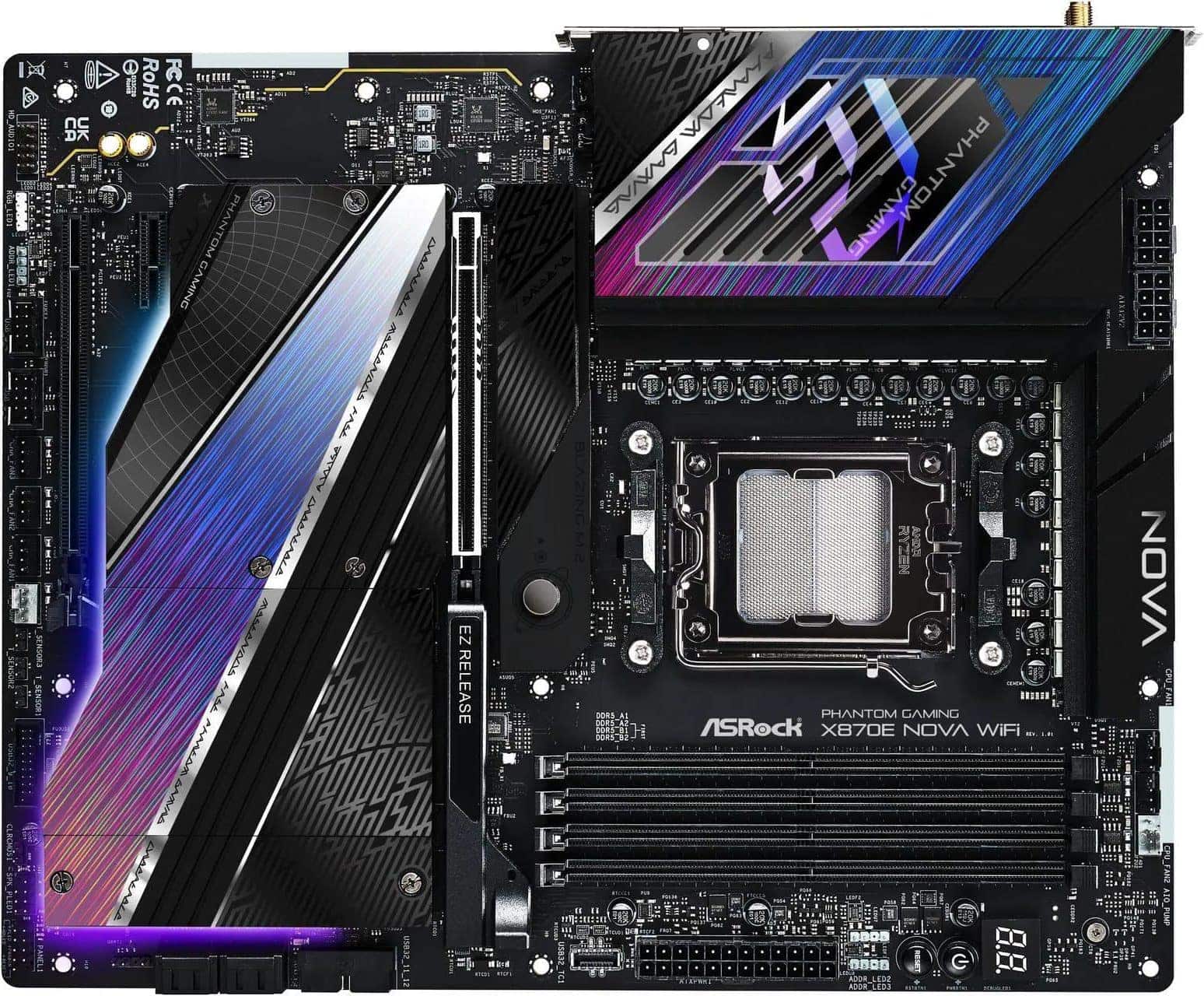 ASRock Phantom Gaming X870E Nova WiFi