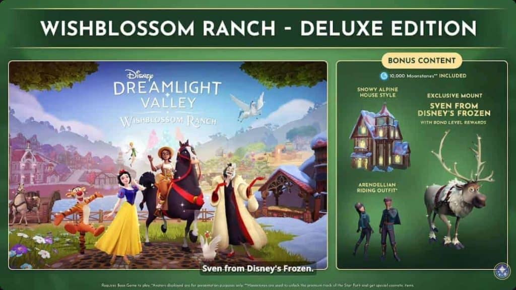 Disney Dreamlight Valley, Wishblossom Ranch Deluxe Edition