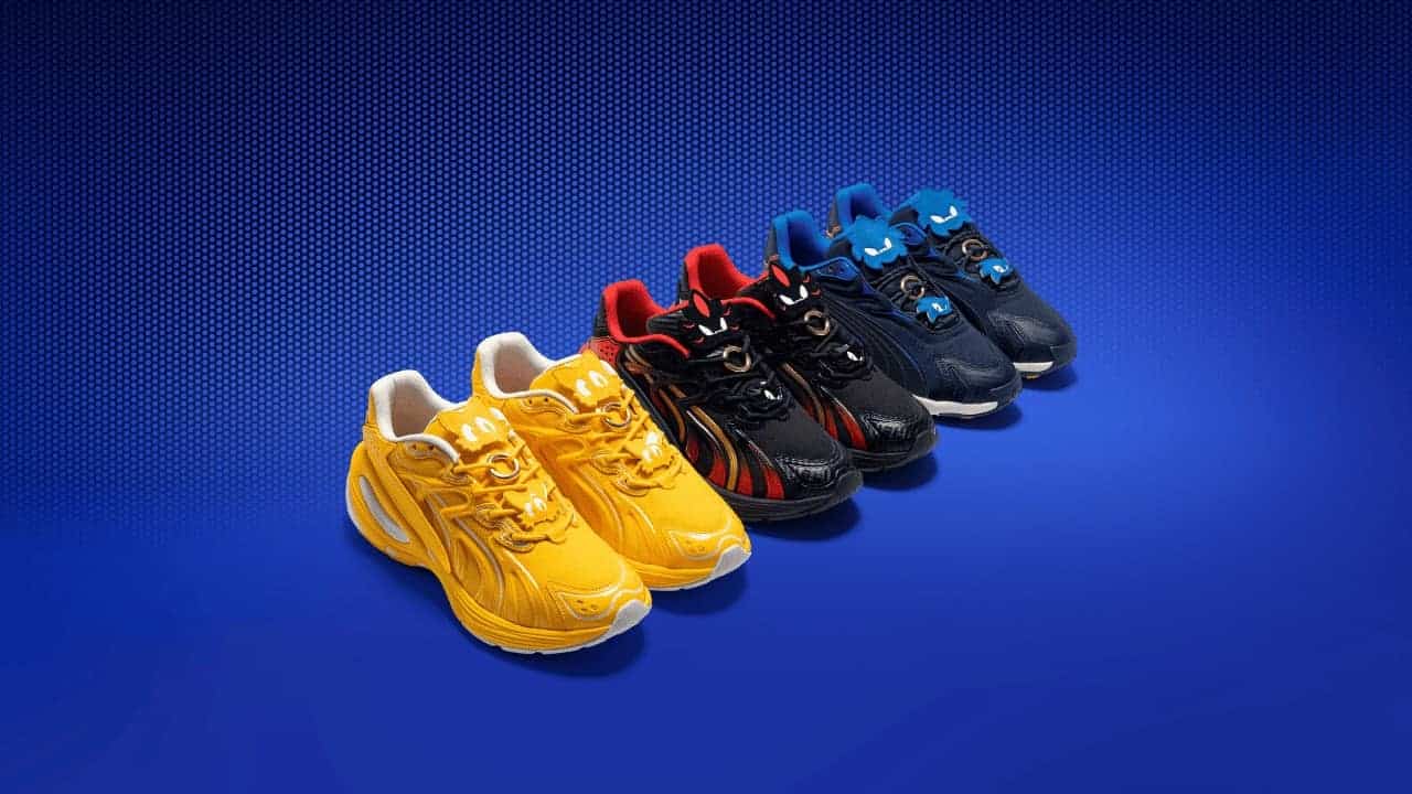 Sonic Racing and Puma Collaboration