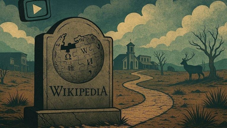 Wikipedia is killed by the video star