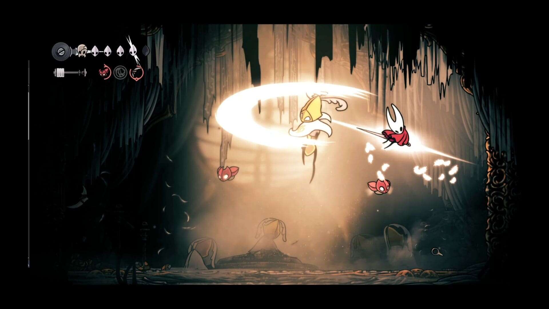 Second Sentinel boss fight, Silksong