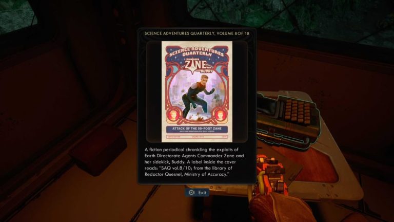 The Outer Worlds 2 Science Adventure Magazine