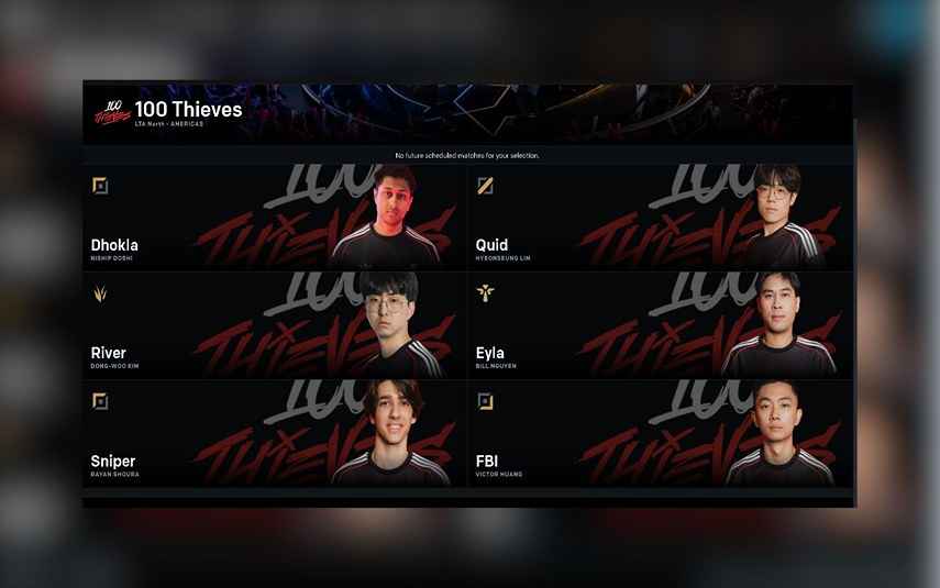 Worlds 2025 100Theives esports final heist