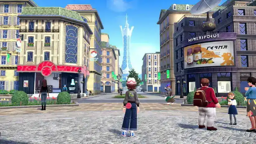 Screenshot of Pokémon Legends : Z-A gameplay