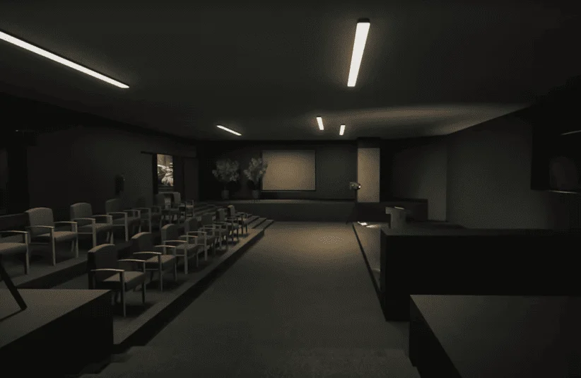 Huntsman, massive spider, survival Horror, Creature Feature series, Episode One, Atherton Labs, office space