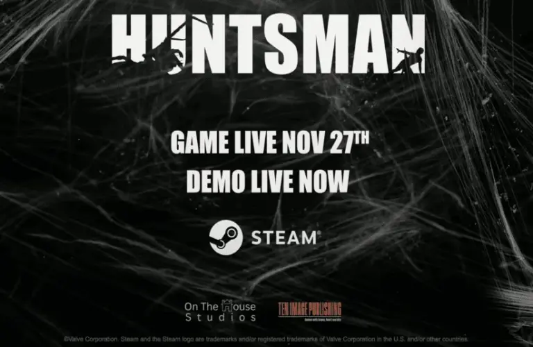 Huntsman, massive spider, survival Horror, Creature Feature series, Episode One, Steam title, demo available