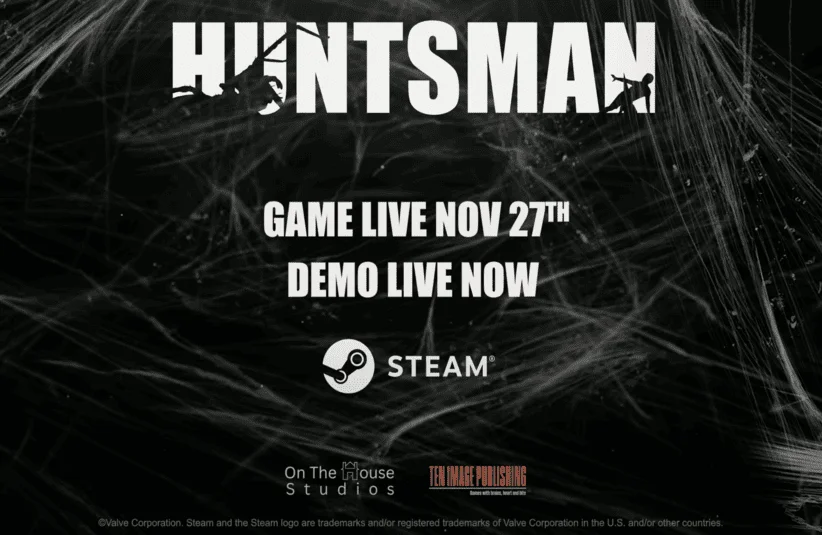 Huntsman, massive spider, survival Horror, Creature Feature series, Episode One, Steam title, demo available