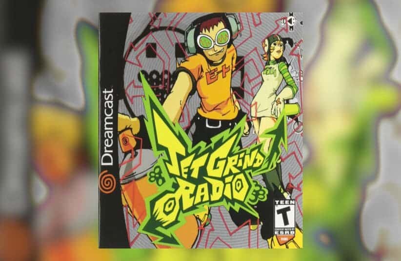 Jet Set Radio from Sega/action games/rhythm games