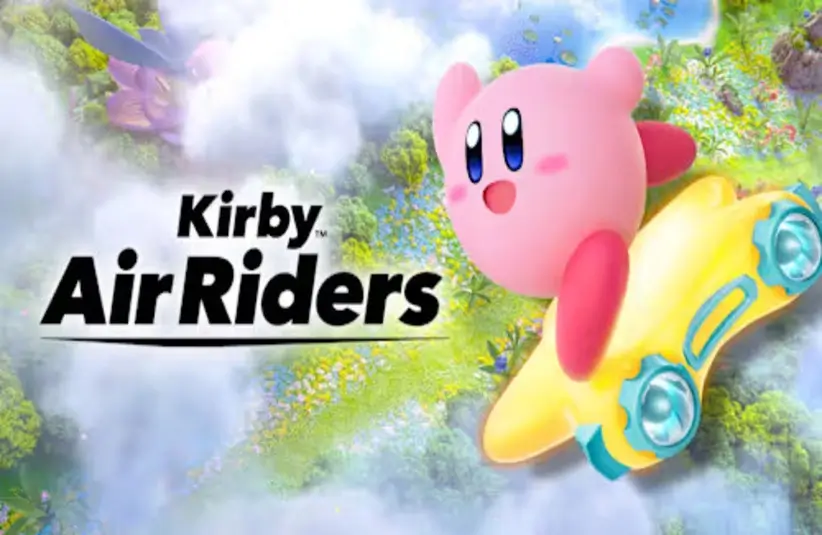 Nintendo Kirby Air Riders cover art