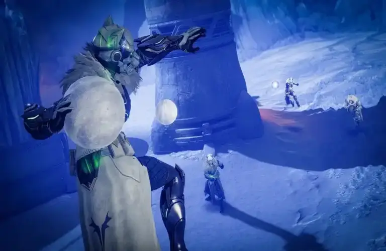 Destiny 2 Dawning Event Snowball Fight