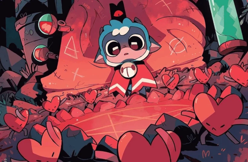 Cult of the Lamb The Last Sacrament, comic-game adaptation, Troy Little, Alex Paknadel, cover art for The First Verse