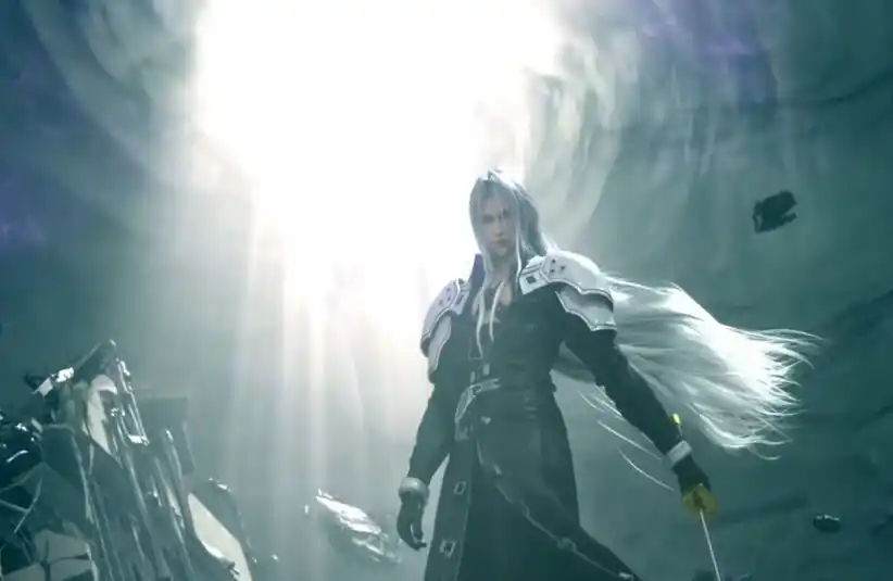 Final Fantasy 7 Sephiroth Cutscene Terrified One of the Producers